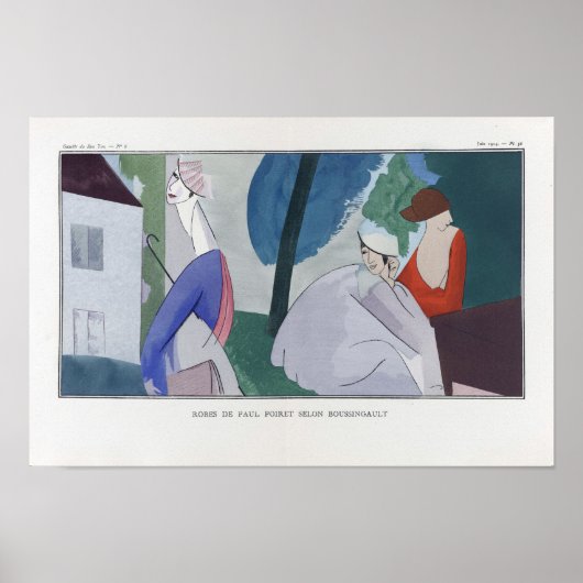 Mode Parijs 1914 Poster (Voorkant)