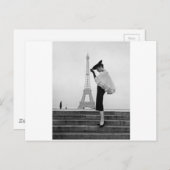 Mode Parijs Briefkaart (Voorkant / Achterkant)