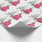 Mode Parijs Cadeaupapier (Hoek)