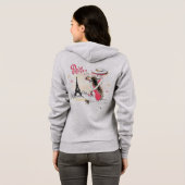 Mode Parijs Hoodie (Achterkant volledig)