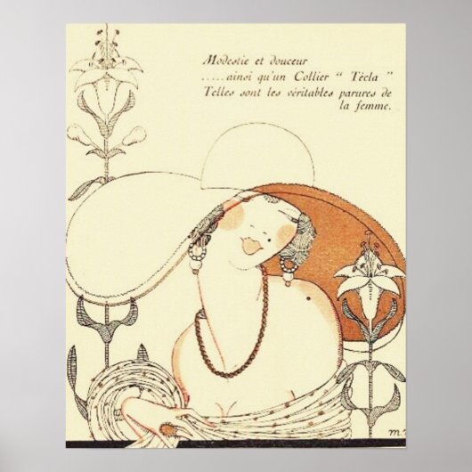 Mode Parijs Poster (Voorkant)