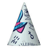 Mode Patch: Pop Art Stickers. Feesthoedjes (Links)