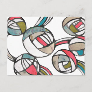  mode patroon briefkaart