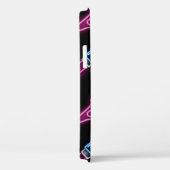 Mode Patroon met Neon Iconen. Case-Mate iPhone Case (Achterkant / Rechts)