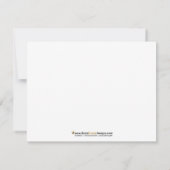 Mode Pictogram Aangepaste platte notitiekaarten (p Notitiekaartje (Achterkant)