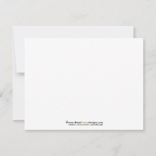 Mode Pictogram Aangepaste platte notitiekaarten (p Notitiekaartje (Achterkant)