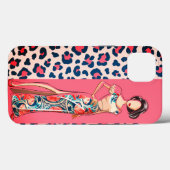 Mode Pink Léopard Case-Mate iPhone Case (Achterkant (horizontaal))