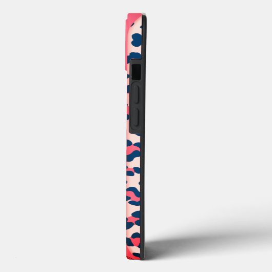 Mode Pink Léopard Case-Mate iPhone Case (Achterkant / Links)