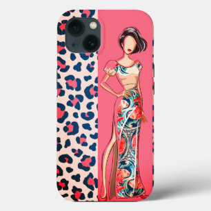 Mode Pink Léopard Case-Mate iPhone Case
