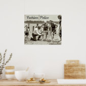 Mode politie 1922 poster (Keuken)
