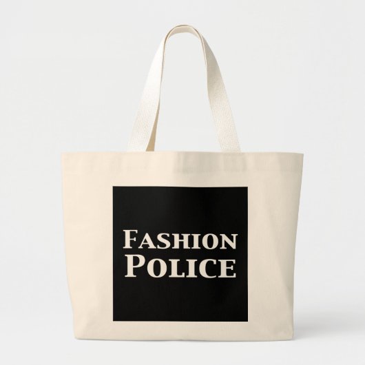 Mode politie-cadeaus grote tote bag (Voorkant)