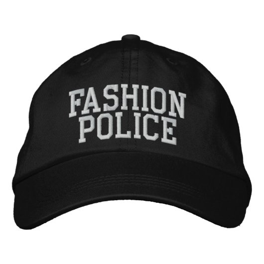 Mode politie geborduurde pet (Voorkant)