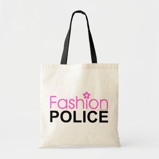 Mode politie tote bag (Voorkant)