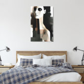 Mode portret canvas afdruk (Insitu (Slaapkamer))