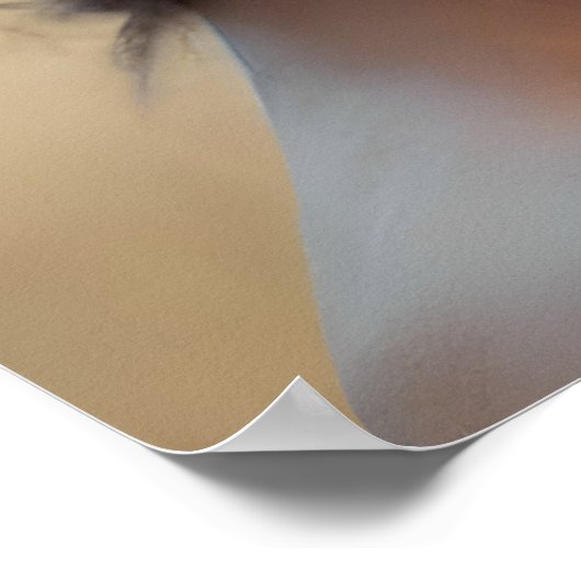 Mode portret van vrouwenkunst poster (Hoek)