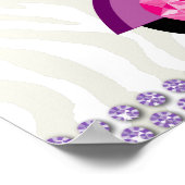 Mode Poster Verkoop - Handtas Jewelry Paars (Hoek)