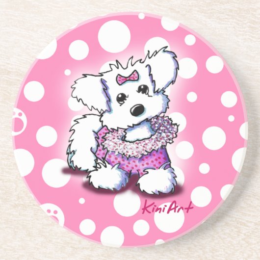 Mode Princess Maltese Onderzetter (Voorkant)