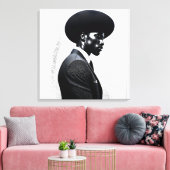 Mode profiel canvas afdruk (Insitu (Woonkamer))