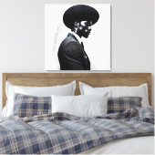 Mode profiel canvas afdruk (Insitu (Slaapkamer))