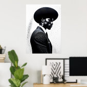 Mode profiel poster (Thuiskantoor)