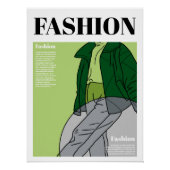 Mode : Puffer Coat en Sweat Pants Perfect Poster (Voorkant)