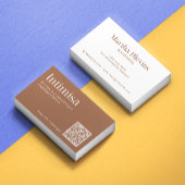 Mode QR-code Visitekaartje