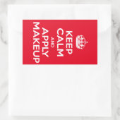 Mode Rechthoekige Sticker (Tas)