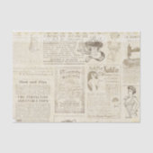 Mode Reclame — Newsprint Tissuepapier (Voorkant)