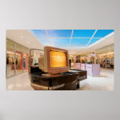 Mode Retail Gedicht Van Computer Monitor Poster (Voorkant)