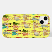 Mode retro Case-Mate iPhone case (Achterkant (horizontaal))