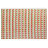 Mode rode papaver stof (Yard (91,4 cm))