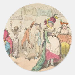 Mode - Ronde Stickers voor briefpapier