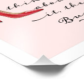 Mode Rood rozen Rood — pompschoen met hoge hoogte Foto Afdruk (Hoek)