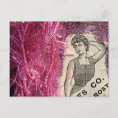  Mode Roze Briefkaart (Voorkant)