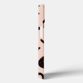 Mode Roze Leopard & Goud Lijst Case-Mate iPhone Case (Achterkant / Rechts)