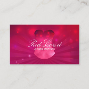 Mode Roze Luxe Corset Ondergoed Visitekaartje