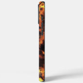 Mode Roze Monogrammed Tortoiseshell Case-Mate iPhone Case (Achterkant / Links)