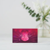 Mode Roze Rood Lux Corset Ondergoed Visitekaartje (Staand voorkant)