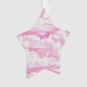 Mode roze wolken achtergrond ornament (voorkant)