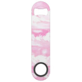 Mode roze wolken achtergrond speed flessenopener (Voorkant)