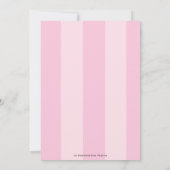 Mode Runway 16e Verjaardag Vrouwelijke Chic Girly Kaart (Achterkant)