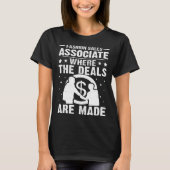 Mode sales associate waar de deals worden gemaakt t-shirt (Voorkant)