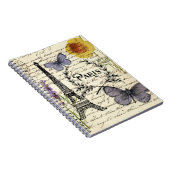 Mode Salon SPA Franse eiffeltoren Parijs Notitieboek (Rechterzijde)