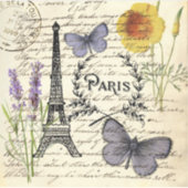 Mode Salon SPA Franse eiffeltoren Parijs Sticker (Voorkant)