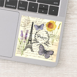 Mode Salon SPA Franse eiffeltoren Parijs Sticker