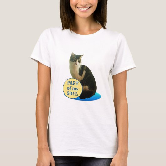 Mode Schattige Kat T-shirt (Voorkant)