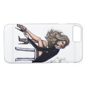 Mode schets. Case-Mate iPhone case (Achterkant (Horizontaal))