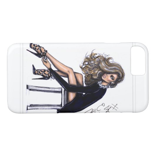 Mode schets. Case-Mate iPhone case (Achterkant (Horizontaal))