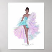 mode schets, illustratie, poster (Voorkant)