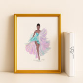 mode schets, illustratie, poster